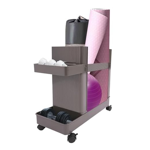Yoga Mat Storage Rack for Home Gym