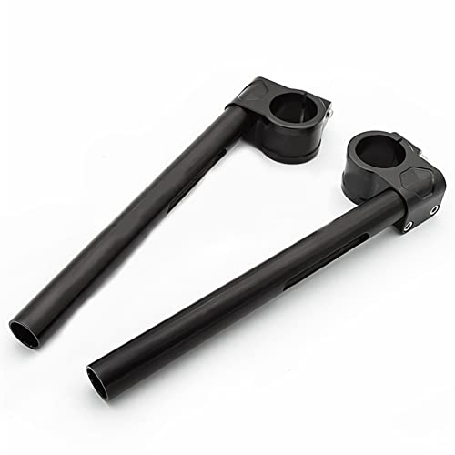 Guidon Clip-on 39mm Fourche Moto CNC Aluminium Noir pour Sportster 1200 883