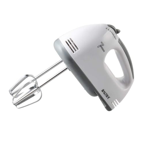 Image of BALTRA Rider 200w Lightweight Hand Mixer, Blender with 7 speed control settings, stainless steel accessories and 2 years warranty