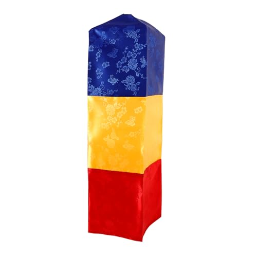 LUOZZY Korean Lantern Paper Lantern Shade Restaurant Lantern Traditional Restaurant Lantern Korean Style Hanging Lantern Lamp Cover Decor, Blue Red Yellow