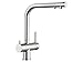 Price comparison product image BLANCO FONTAS II Filter | Kitchen Mixer tap in PVD Steel | High-Pressure | Non-Return Valve | Ceramic Cartridge | Assured Water Quality & Water-Saving | Separate Filter Required | [16x25.3x30 cm]