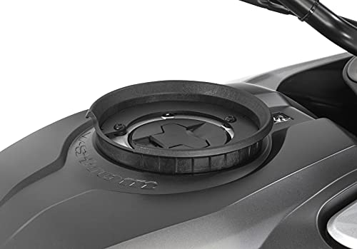 Givi BF04 Tankbefestigung TANKLOCK Tankrucksäcke nur Tankdeckel mit 5 Schrauben, TU EU, Schwarz
