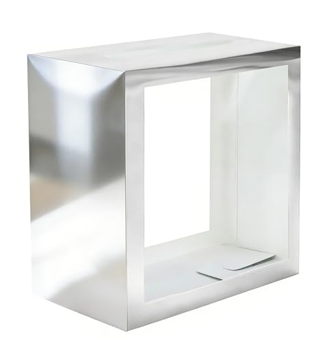 Image of SietDESEO Silver Card Box for Party with Clear Window Large Gift Card Box Holder for Wedding Reception Birthday Graduation Baby Shower Raffle Ticket Box