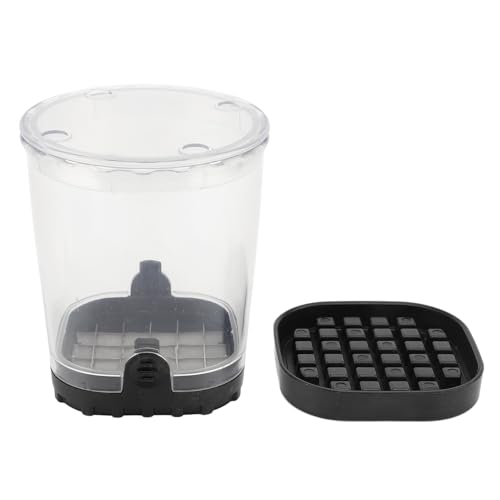 Cortador de frutas con tapa antisalpicaduras y cuchilla de acero miniatura 6