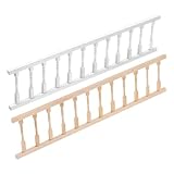 Breites anwendungsspektrum: diese puppenhaustreppen eignen sich für mikrovillen, minigärten, als dekoration für puppenhäuser oder als mini-geländer für vielseitige und kreative verzierungen, miniaturzäune und mini-geländer