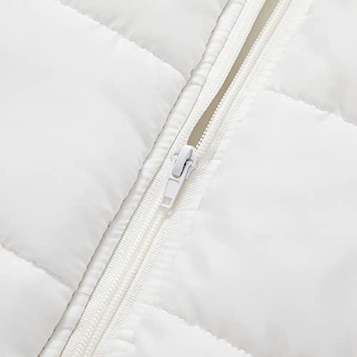 Men's Packable Insulated Puffer Vest with Zipper Pockets Lightweight Warm Winter Sleeveless Jackets for Golf Running4