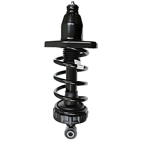 Image of Detroit Axle - 2pc Rear Struts for 2006-2014 Honda Ridgeline, Struts & Coil Spring Assembly Quick Install Ready Struts Shocks 2007 2008 2009 2010 2011 2012 2013 Replacement Suspension