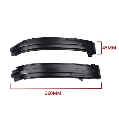 Luz señal giro lateral para Qashqai J11 Rogue T32 intermitente 4