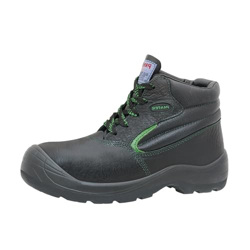 PANTER, Zapatos de Seguridad para Hombre Negro, Negro, 42 EU