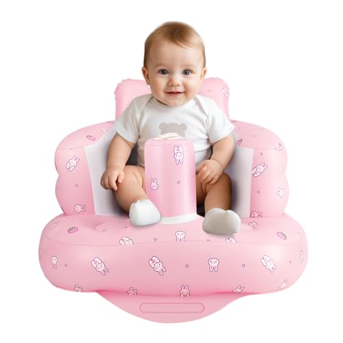 AirSwim Inflatable Baby Seat, Inflatable Baby Chair with Built-In Pump