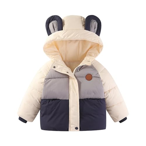 Casacos de inverno para crianças com capuz (adicionado) jaqueta leve para bebês meninos meninas cami