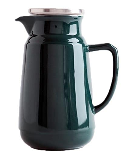 WSSSH Jarras Jarras de Bebidas Jarra de cerámica Simple Hervidor frío con asa y Tapa Tetera de Gran Capacidad (50.7 oz…