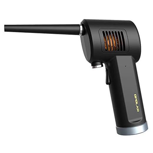OPOLAR Cordless Air Duster for Computer Cleaning, Replaces Compressed Spray Gas Cans, Rechargeable 6000mAH Battery, Powerful 33000 RPM, 10W Fast Charging, Handy and Efficient for Electronics