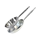 COMPOSITION : Ces poêles sont entièrement réalisées en acier inoxydable pour une plus grande résistance et une meilleure hygiène