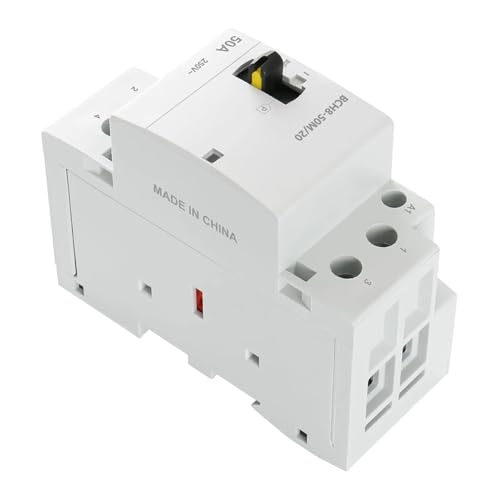 Contacteur manuel 50A pour automatiser le chauffage de la maison avec bobine AC 24V - 5