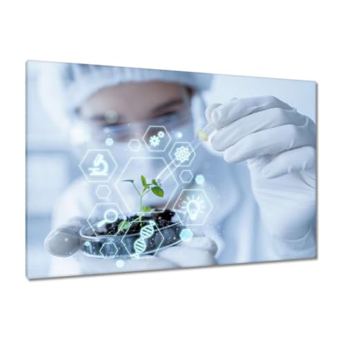 Peinture imprimée sur toile pour décorer une salle de classe de biologie