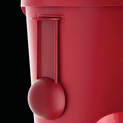 Russell Hobbs Textures - Cafetera de Goteo (Jarra Cafetera para 10 Tazas, Plástico Mate, 975W, Rojo) - ref. 22611-56 - Imagen 7