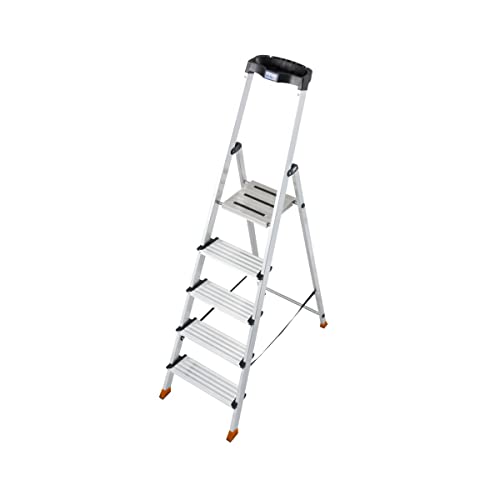 KRAUSE Stehleiter Sepuro, 5 Stufen, 127235