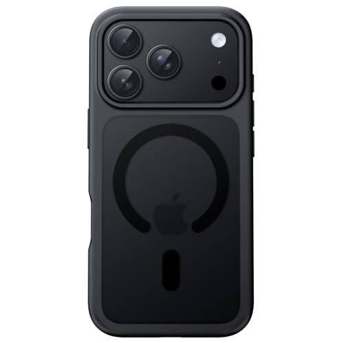 Image of JETech Magnetic Matte Cover Case for iPhone New Pro Max, Black