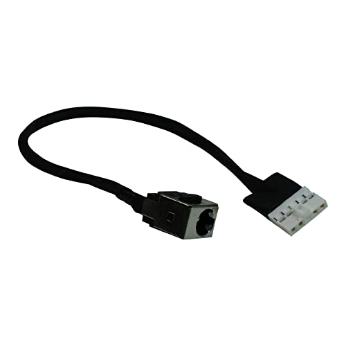 Conector de alimentación Lenovo B475 cable corto DC Jack Power4Laptops puerto carga interno