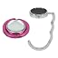 silver / dark pink