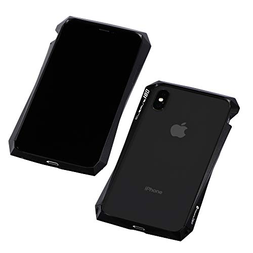 Deff(ディーフ) CLEAVE Aluminum Bumper 180 for iPhone XS アルミバンパー iPhone XS/X用 (ブラック)