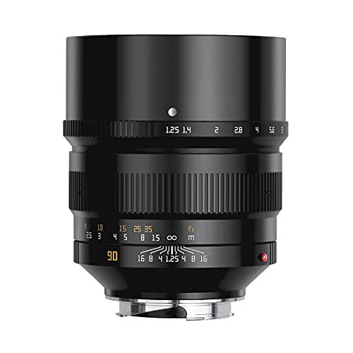Amazon.co.jp: TTArtisan 90mm f/1.25 Mマウント ライカM ブラック
