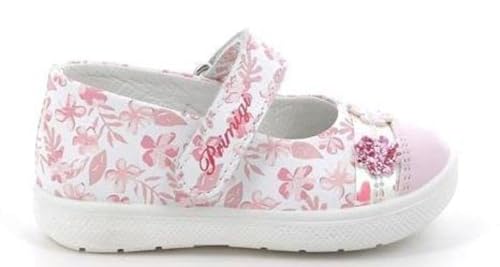 Primigi Snorky, Zapatos Planos Mary Jane Niñas, Blanco y Rosa, 26 EU