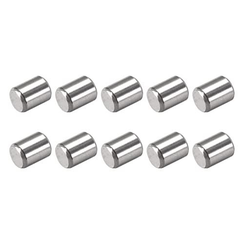 METALLIXITY Dowel Pin (5x5mm) 20Pcs, 304 Stainless Steel Shelf Support Pegs Pin Fastener Elements - for Metal Devices, Furniture Installation, Industrial, DIY