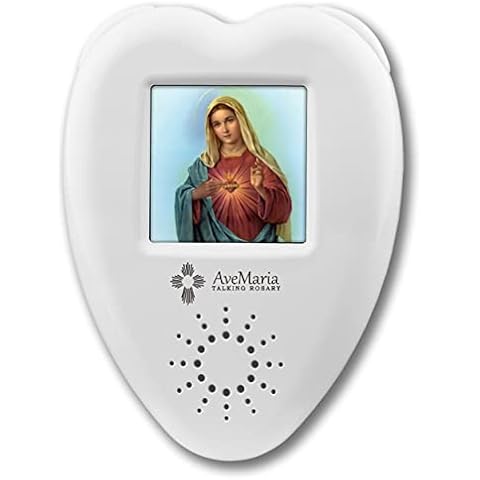 Ave Maria Human Voice Catholic Talking Rosary Beads Like Your Rosaries Interactive Communion Praying Partner. No More Boring. Pray The Rosary Guide - Christian Religious Gifts for Adults & Kids 1801 Cover