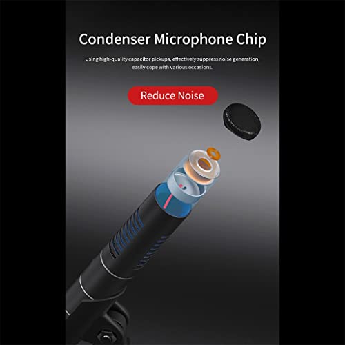 Microphone de streaming filaire condensateur voix nette PC - 5