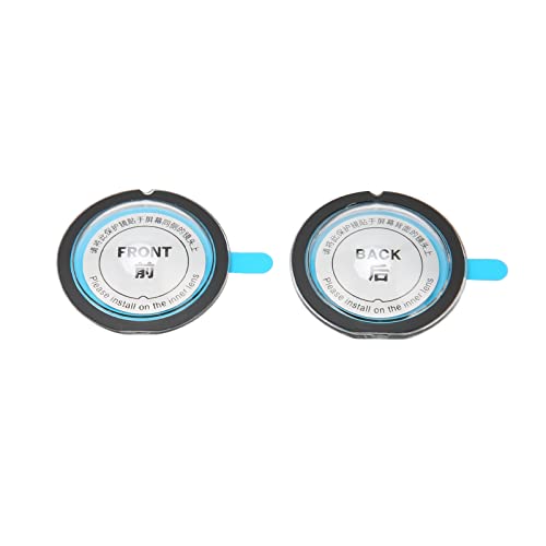 Protectores de Lente Dual, Juego de Protectores Adhesivos para Lentes, Cubierta Protectora Antirayones con Revestimiento Múltiple y Material de Policarbonato (PC) para Accesorios de Cámara de Acción Panorámica X3 miniatura 6