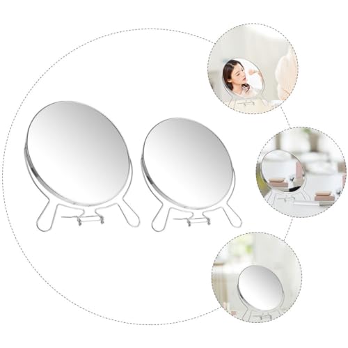 Espejo de Maquillaje Compacto Giratorio de Doble Cara miniatura 7