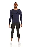 Russell Athletics Men's Compression Long Sleeve Top, Dark Navy, X-Large