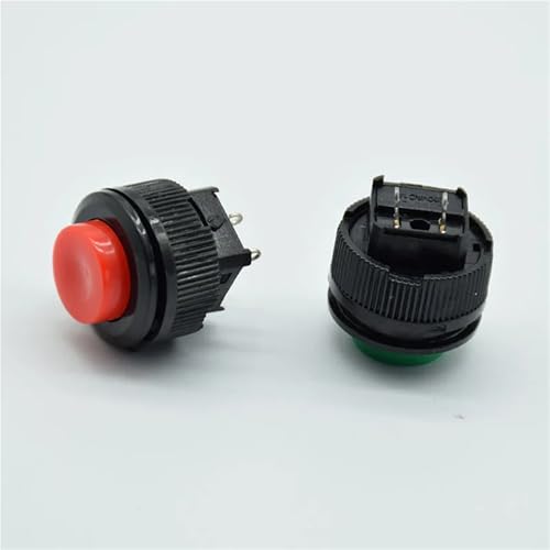 Interruptor de boton de 16mm con enclavamiento DS-510 de 250V 1A CA 3