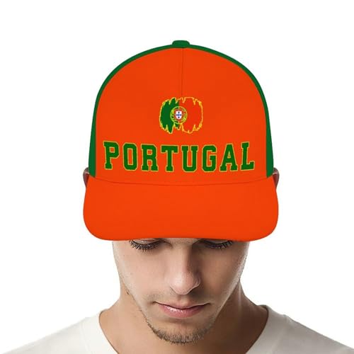 Image of Soccer National Team Baseball Cap for Men Women Adjustable Snapback Summer Sun Hat Game Day Hat for Soccer Fans