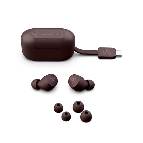 Image of JLab Go Air Pop+ Tones True Wireless Earbuds, in Ear Bluetooth Headphones with Microphone, 35H Playtime, USB-C Charging Case, Dual Connect, EQ3 Sound, IPX4, 4975 C