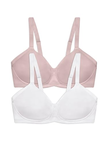 Vanity Fair Women's Full Figure Wireless Bra, Extended Side & Back Smoothing, Lightly Lined Cups Up to DDD