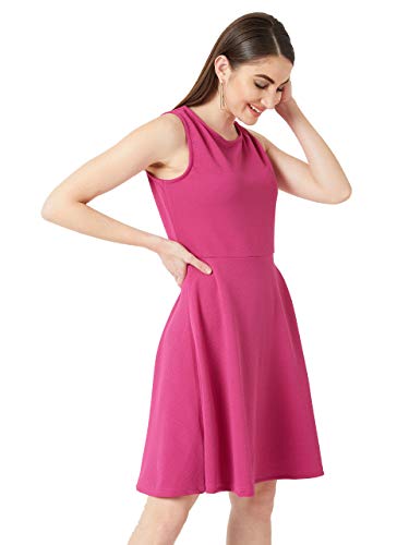 Image of Miss Olive Women's Polyester Skater Knee-Length Dress