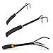 Kleingrubber Grubber Handgrubber Blumenkralle 3 Zinken Gartenkralle Unkrautkralle Rutschfester Ergonomischer Griff Arbeitsbreite 7,5 cm Gartenwerkzeuge Lockern Lüften des Bodens Gartenhelfer