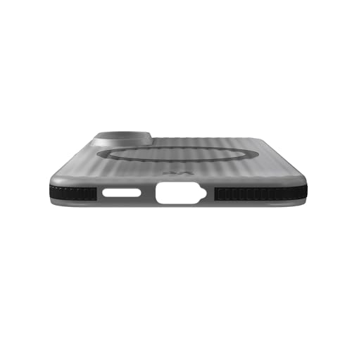 Image of DailyObjects Beam 2.0 Magnetic Case Cover Compatible with Samsung Galaxy S25 Edge | Wireless Charging Slim Back Cover | 2 Layer Edge Protection & Shockproof - Black