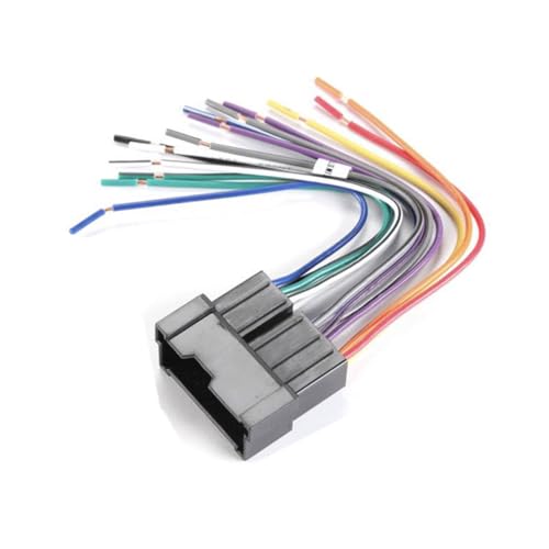70-7301 Car Stereo Radio Wiring Harness Wire Adapter Install Aftermarket Plug for Hyundai Accent Elantra for Kia Optima Rio Sedona