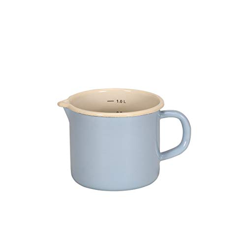 Karl Krüger Latte pentola, Smalto, Turchese, 1 l