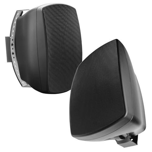 Image of Jaguar 6 Outdoor Wall-Mount Speaker 80- watts (Amp Needed) - 2-Way Weatherproof Speaker 8 Ohm /70V /100V Compatibility for Indoor & Outdoor Audio (Each)