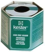 Kester 331 Water Soluble Flux Core Lead-Free Solder Wire - 1 lb - 0.02 in Wire Diameter - Sn/Ag/Cu Compound - 24-7068-6401 [PRICE is per EACH]