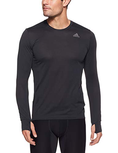adidas Supernova tee Camiseta de Manga Corta, Hombre, Black, M