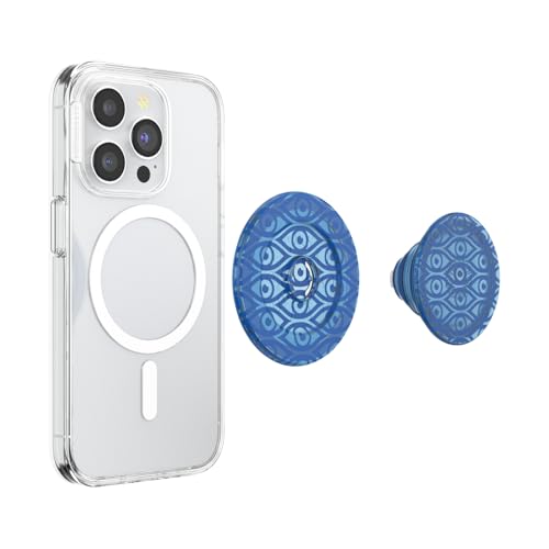 Image of PopSockets Phone Grip for MagSafe, Magnetic Holder, Phone Stand, Evil Eye - Eyes on You