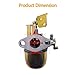 WFLNHB Carburetor Replacement for EZGO Golf Cart 2 Cycle Stroke Engine Golf Car 1982-1987 Carb 20071-G1