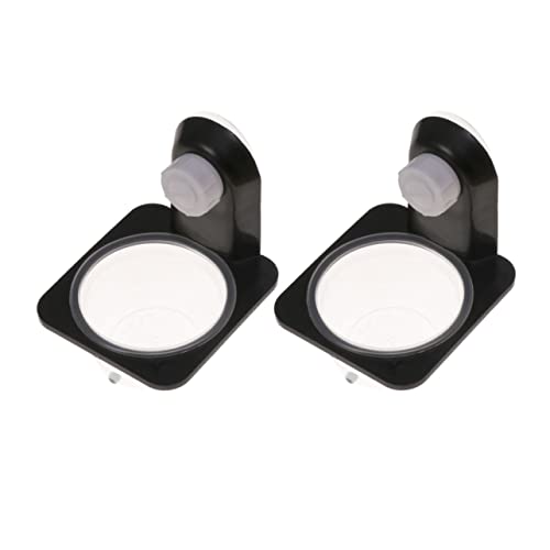 Garneck Leopard Gecko Feeding Bowl Reptile Food and Water Bowl Easy to Assemble