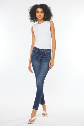 SALT TREE Kan Can Women's Mid Rise Super Skinny Jeans - kc70854